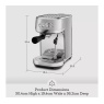 Sage Sage SES500 The Bambino Plus Coffee Machine - Stainless Steel