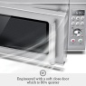 Sage Sage SMO650SIL The Compact Wave Solo 800W Microwave 25L - Silver