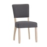 Clevedon Fabric Dining Chair - Grey