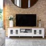 Clevedon Extra Large TV Unit - White/Oak