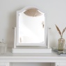 Sutton Trinket Mirror - White