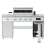 Leisuregrow Pro Grillstream Island 4 Burner Barbecue