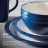 Barbary & Oak Foundry 16 Piece Dinnerware Set Blue