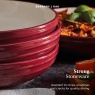 Barbary & Oak Foundry 4 Piece Pasta Bowl Set Red