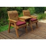 Charles Taylor Charles Taylor Straight Twin Companion Set with Cushions