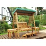 Charles Taylor Charles Taylor Dorset 2 Seater Swing with Cushion & Roof Cover