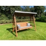 Charles Taylor Charles Taylor Dorset 3 Seater Swing with Cushions & Roof Cover