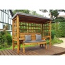 Charles Taylor Charles Taylor Wentworth 3 Seater Arbour with Cushions & Roof Cover