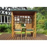 Charles Taylor Charles Taylor Henley Twin Seat Arbour with Cushions & Roof Cover