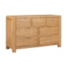 Zurich Oak 3 Over 4 Chest of Drawers