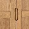Zurich Gents Combination Oak Wardrobe