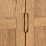 Zurich Triple Combination Oak Wardrobe