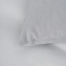 BHS Matte Velvet Cushion 43cm - Silver