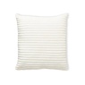 BHS Ribbon Velour Cushion 45cm - Cream