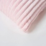 BHS Ribbon Velour Cushion 45cm - Blush