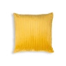 BHS Ribbon Velour Cushion 45cm - Ochre