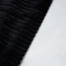 BHS Ribbon Velour Throw 127x152cm - Black
