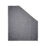 BHS Ribbon Velour Throw 127x152cm - Grey