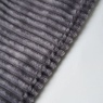 BHS Ribbon Velour Throw 127x152cm - Grey