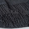 BHS Chenille Throw 127x152cm - Charcoal