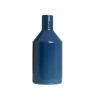 BHS Bottle Ceramic Vase - Blue