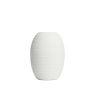 BHS Small Textured Cermaic Vase - Cream