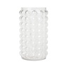 BHS Medium Bobble Glass Vase - Clear