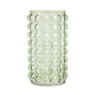 BHS Medium Bobble Glass Vase - Green