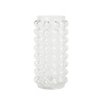 BHS Small Bobble Glass Vase - Clear