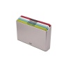 Joseph Joseph Joseph Joseph Folio Icon 4 Piece Chopping Board Set - Silver