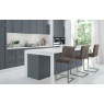 Brooklyn bar stool charcoal grey lifestyle