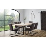 brooklyn dining chair charcoal grey lifestyle