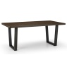 brooklyn dining table dark oak