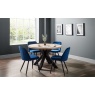 Julian Bowen Julian Bowen Burgess Dining Chair - Blue