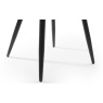 burgess dining chair grey leg detail