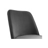 burgess dining chair grey back detail
