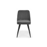 Burgess dining chair grey front