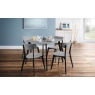 Julian Bowen Casa Dining Chair - Grey/Black