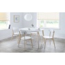 Julian Bowen Casa Rectangular Dining Table - White/Oak