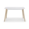 Julian Bowen Casa Rectangular Dining Table - White/Oak