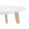 Julian Bowen Casa Round Dining Table - White/Oak