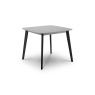 Julian Bowen Casa Square Dining Table - Grey/Black