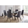 Julian Bowen Chelsea Large 140cm Round Glass Table
