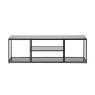 Julian Bowen Chicago TV Unit - Smoked Glass