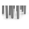 Julian Bowen Cleo Nest Of Tables - 2 Tone Grey & Oak
