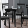 Julian Bowen Coast Dropleaf Table - Black