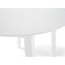 Julian Bowen Coast Dropleaf Table - White