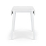 Julian Bowen Coast Dropleaf Table - White