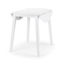 Julian Bowen Coast Dropleaf Table - White