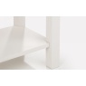 Julian Bowen Coxmoor Console Table 90cm - Ivory & Oak